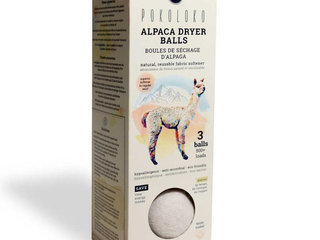 Alpaca Dryer Balls_box of 3 white Product Image